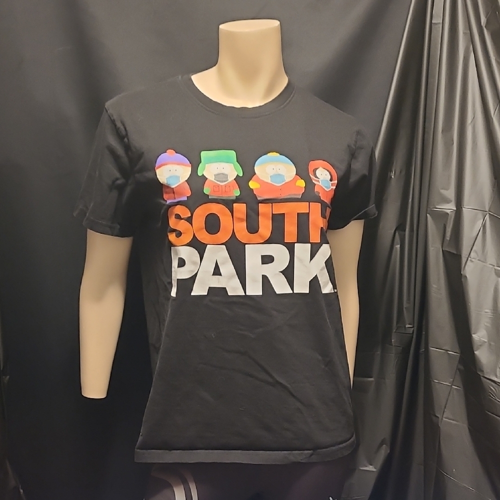 South‎ Park tee Plandemic, masks, Vaccination size large